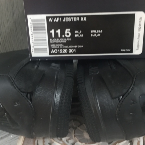 • NIKE AF1 JESTER XX black/black-black WMNS - Picture 8 of 8